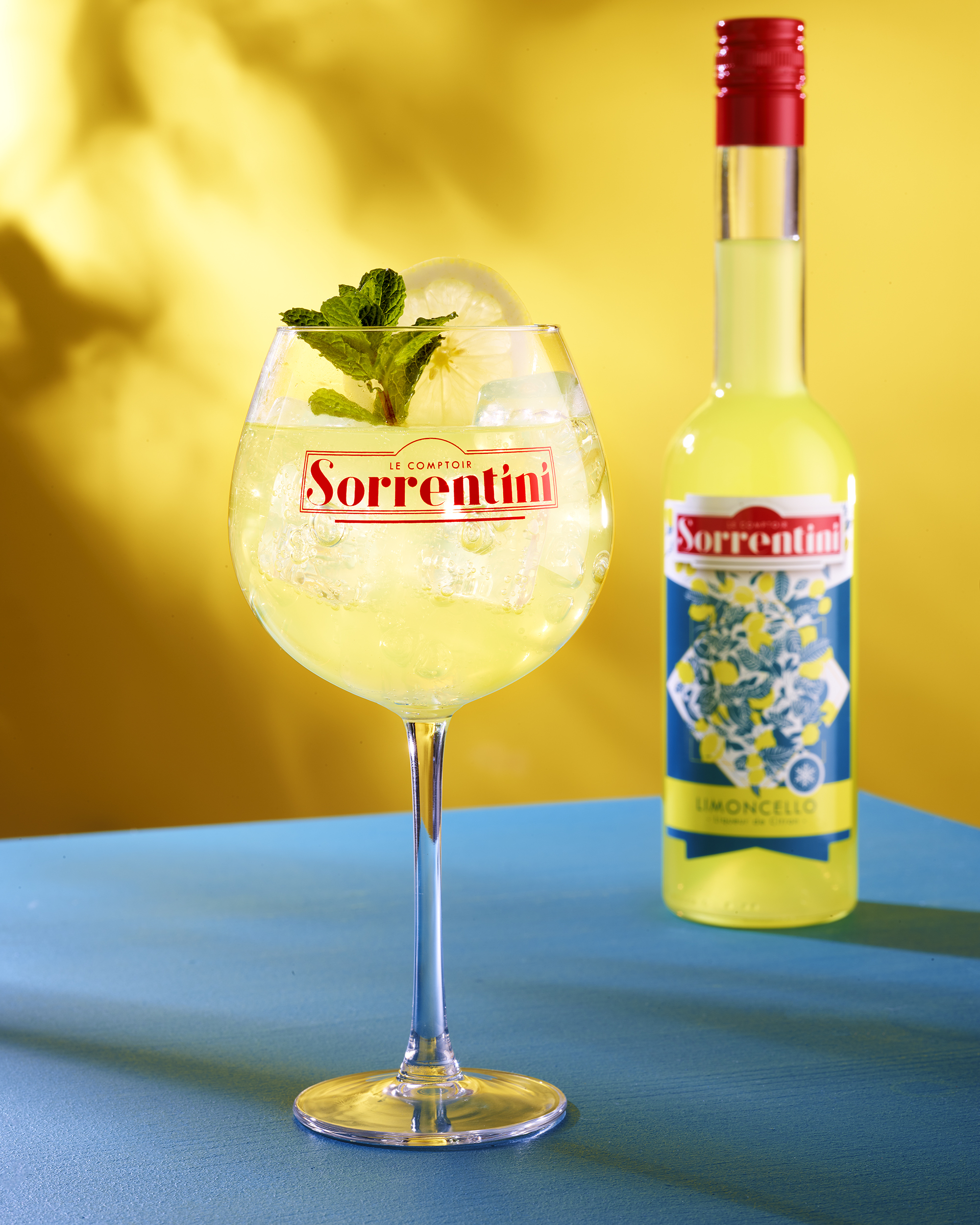 La marque Sorrentini présente sa recette de Limoncello Spritz